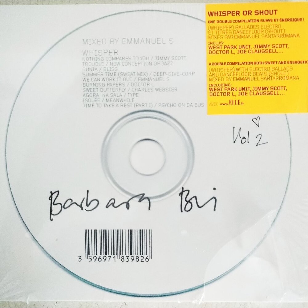 For the fashionistas: The Barbara Bui Fashion CD